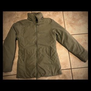 Down filled coat